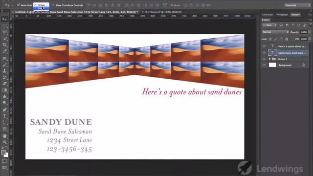 18  Объединение групп  Photoshop CS6