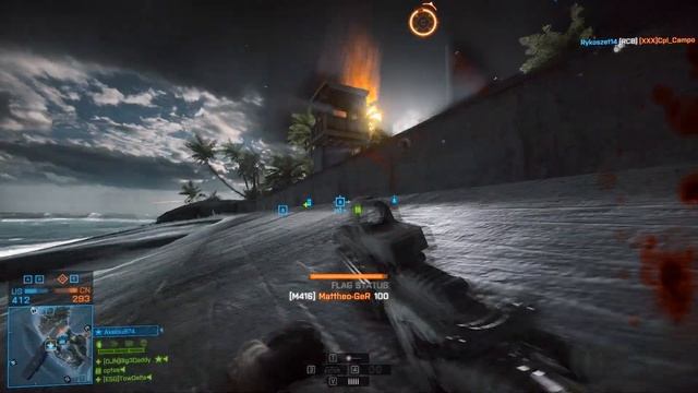 Battlefield 4 MP: Large 64 Player Conquest on Paracel Storm (K/D-34-10) (PC, Ultra, 1080p) GTX 680 смотреть онлайн