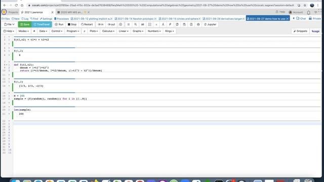 Getting started with Cocalc and Sagemath смотреть онлайн