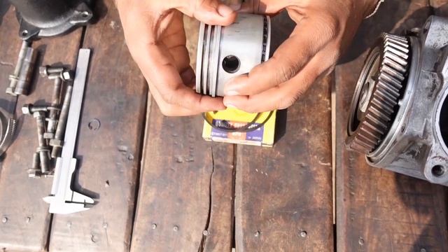 Rebuilding Hino 500 J08ct Diesel Engine air compressor full fitting смотреть онлайн