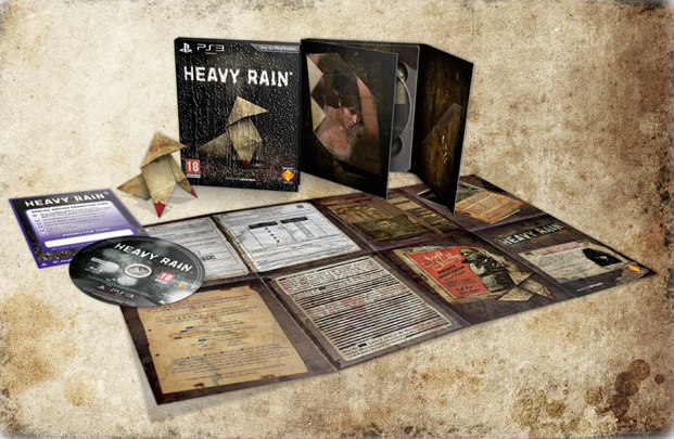 Распаковка Heavy Rain Special Edition (PS3)