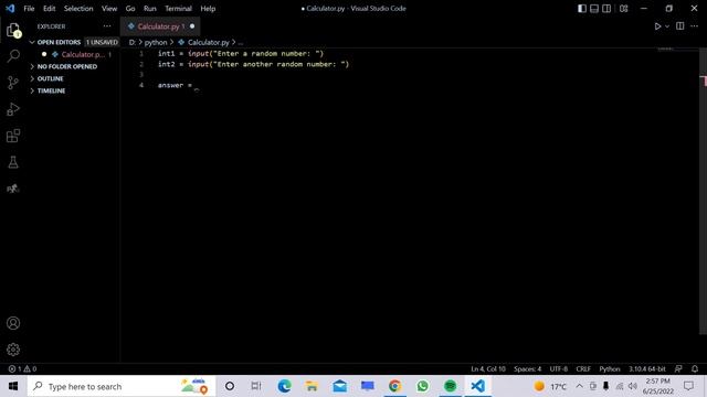 Coding a simple calculator for beginners with Python. смотреть онлайн