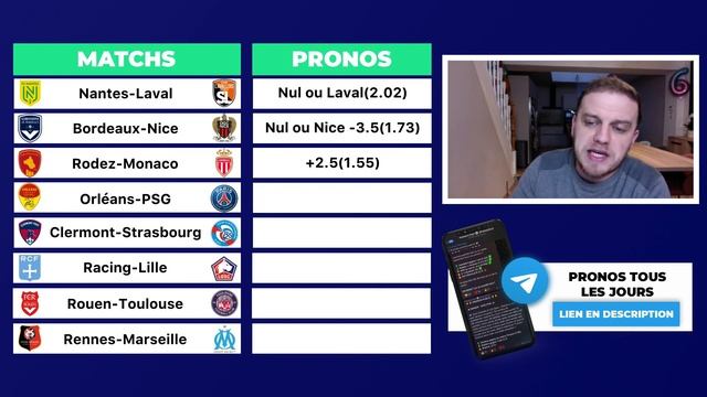 MES 8 PRONOSTICS COUPE DE FRANCE / RENNES - MARSEILLE / ORLEANS - PSG / NANTES - LAVAL смотреть онлайн