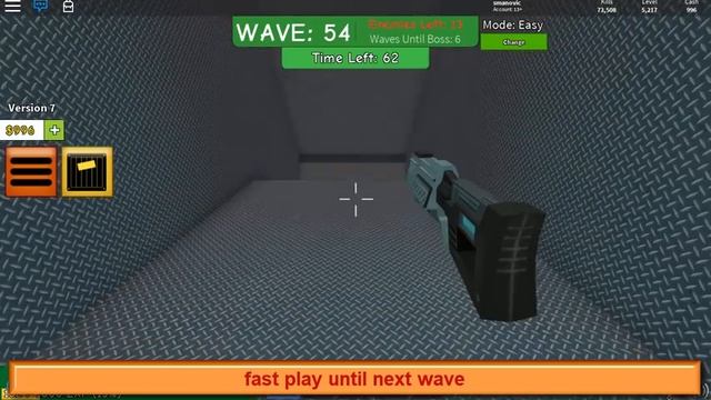 Roblox Zombie Attack - MINIGUN смотреть онлайн