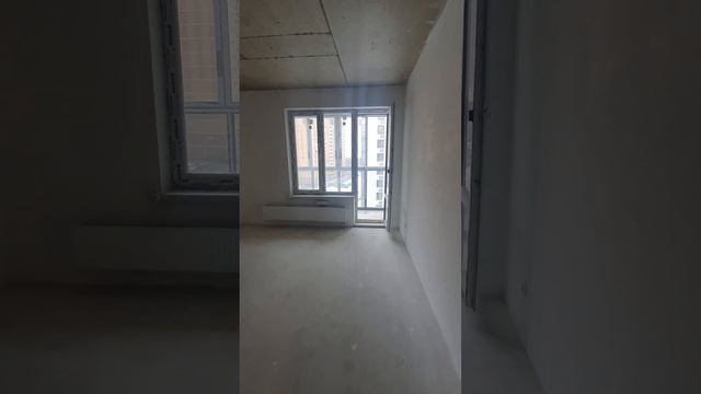 Студия в ЖК "АКВИЛОН ПАРК" отделка white box. Лоджия с панорамным остекление. умный дом смотреть онлайн