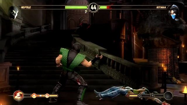 Лестница Mortal Kombat часть 7 (Reptile) смотреть онлайн