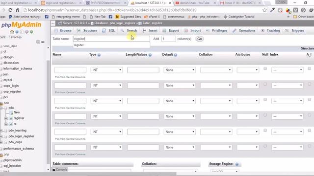 Login and Registration system using PDO(PHP Data Object) in hindi part-1 смотреть онлайн
