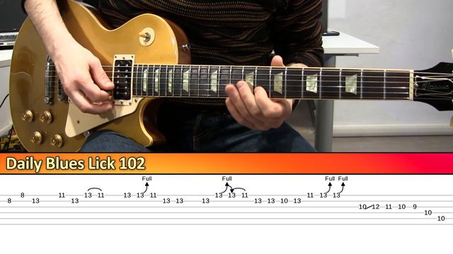 Daily Blues Lick 102 - How to play Sweet Little Angel by BB King смотреть онлайн