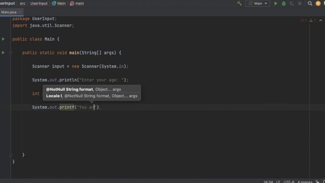 How to Get User Input in Java Using Scanner смотреть онлайн