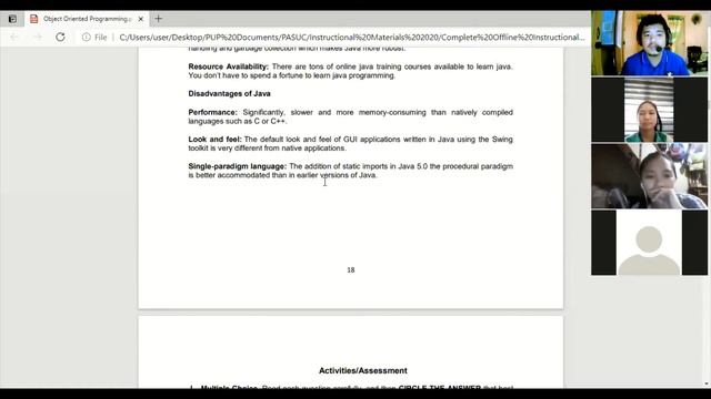 Java Overview - April 13, 2021 смотреть онлайн