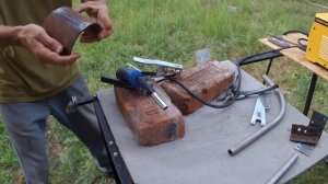 ПОРОШКОВАЯ ПРОВОЛОКА для полуавтомата. Поменял индукционную печку на полуавтомат)