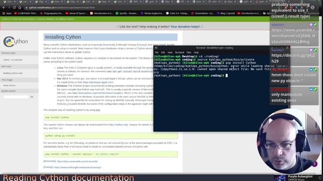 Studying the Python C API for Godot 4 part 2 | Ephestos Live Vlog смотреть онлайн