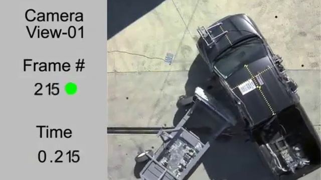 Vehicule Crash Test 2011 - Toyota Tundra Double Cab AWD Side Impact) NHSTA-Extreme смотреть онлайн