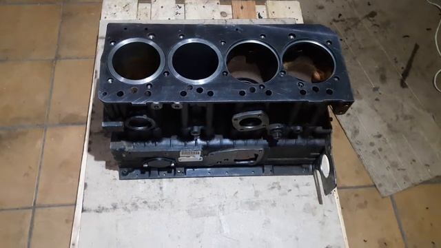 Просадка гильзы блока цилиндров Д-245.35E4. Часть-2 ремонт.