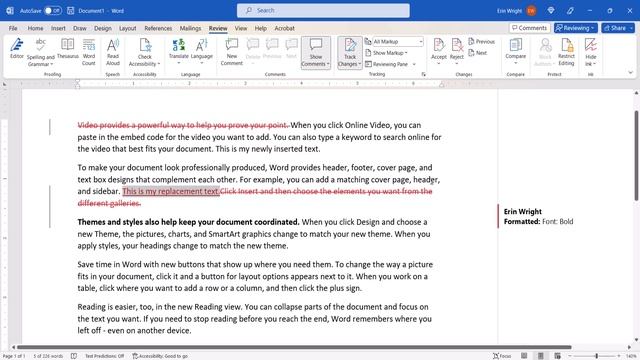 How to Use Track Changes and Comments in Microsoft Word (2023 Update for PC & Mac) смотреть онлайн