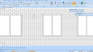 Штриховка фасада в NanoCAD СПДС