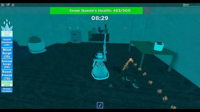 DESTROY THE SNOW QUEEN - ROBLOX смотреть онлайн