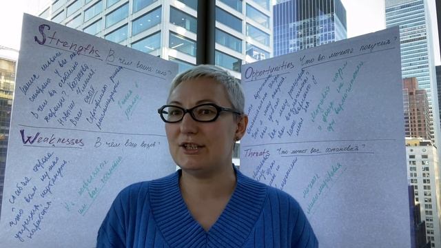 SWOT анализ для разработки жизненных стратегий и достижения целей / Коучинг для жизни смотреть онлайн