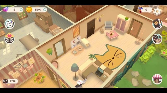 Кошачья игра cat rescue story #4! Я открыла новую жилую комнату! смотреть онлайн