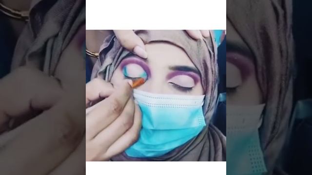 Cut Crease Eye Makeup Class Step by Step || Bridal Eye Makeup #hatafnazim #cutcrease #eyemakeup смотреть онлайн
