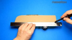 Как сделать АВТОБУС из картона своими руками. Изделия из картона