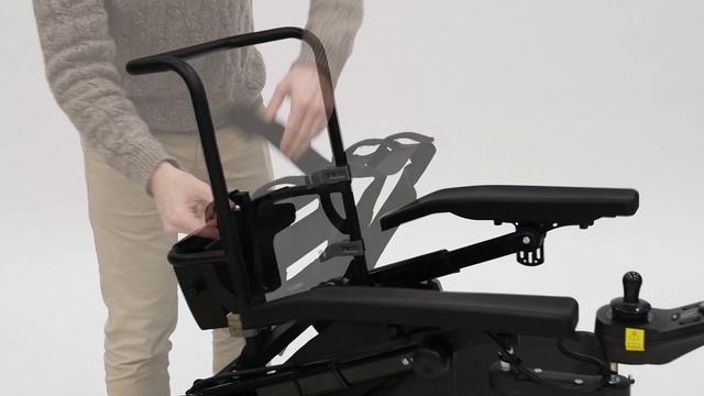 How to install a comfort backrest on a Forest 3 powered wheelchair? - VERMEIREN смотреть онлайн
