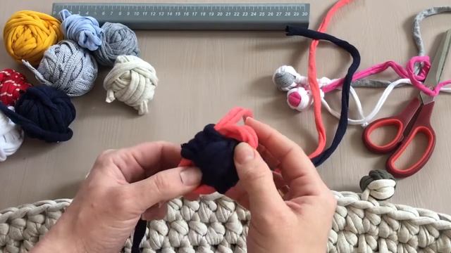 узел "обезьяний кулак" из трикотажной пряжи Дора ( макраме ) смотреть онлайн