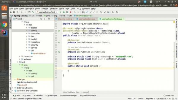 Веб-разработка на Java. Spring Unit Testing. Mockito.