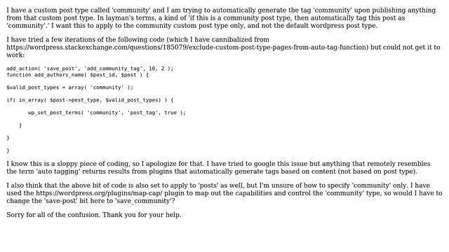 Wordpress: Auto-Tagging a Custom Post Type смотреть онлайн