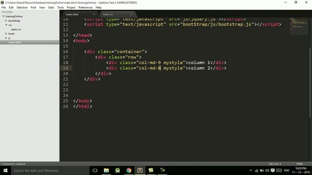 Bootstrap Tutrial Part 7 | BootStrap Column Wrapping смотреть онлайн