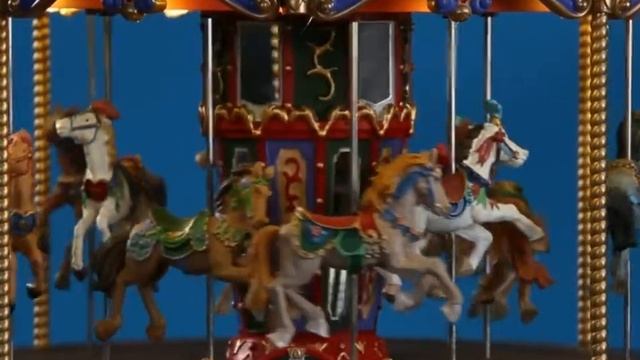 Новогодние домики Lemax : Аттракцион Гранд Карусель смотреть онлайн
