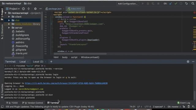 Heroku Deployment | NodeJS Heroku deployment | Api Deployment смотреть онлайн