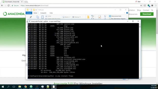 Tutorial para Instalar Flopy en Anaconda 3 смотреть онлайн