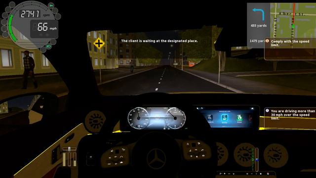 City Car Driving 1.5.7.1 - 2019 Mercedes-Benz A200 смотреть онлайн