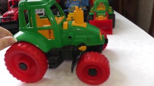 Про трактор Видео для детей Много тракторов