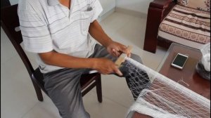 Китайский узел|Вязание кастинговой сети|სასროლი ბადის ქსოვა ჩინური ნასკვი