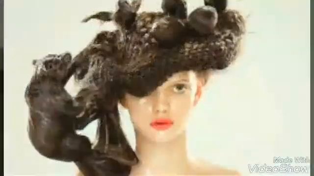 Самые необычные причёски смотреть онлайн