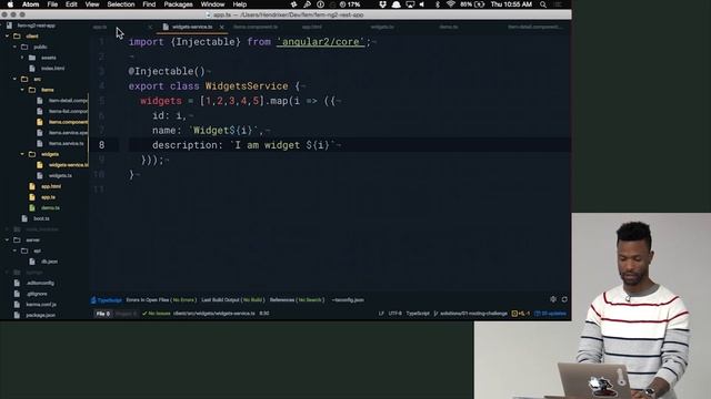 Challenge 6 Solution - Building Web Applications in Angular 2 смотреть онлайн