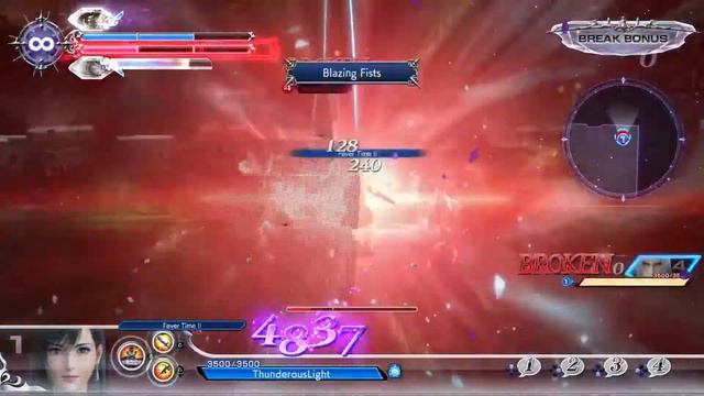 Tifa's all HP Attacks - Dissidia Final Fantasy NT смотреть онлайн