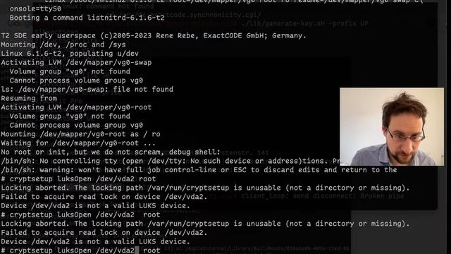 Better and easier full-disk, swap and LVM encrypted Linux installation! смотреть онлайн