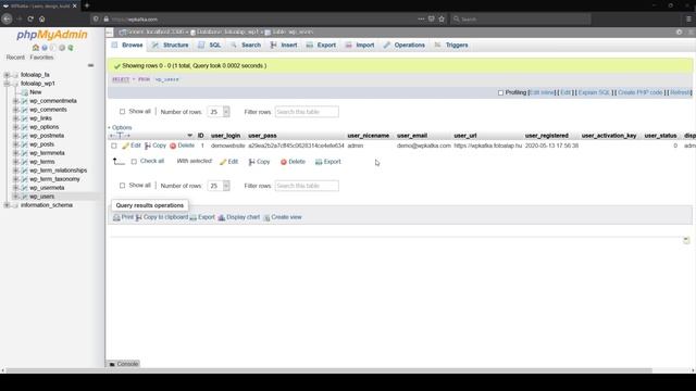 Locked out? Reset a WordPress user password from phpMyAdmin/cPanel смотреть онлайн