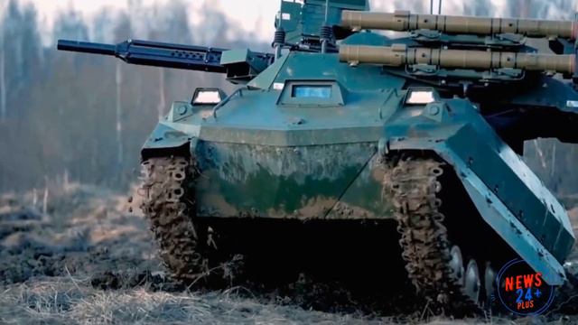 Боевые роботы «Уран 9» изменят представление о ведении боя смотреть онлайн