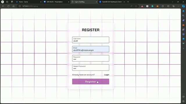HackCBS - Gen Blog Project смотреть онлайн
