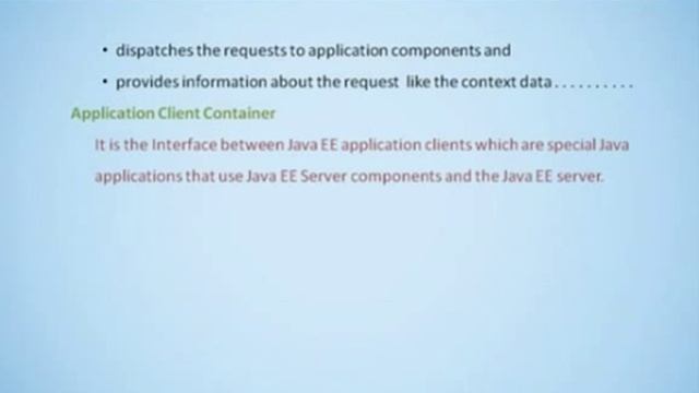 JavaEE Containers and servers смотреть онлайн