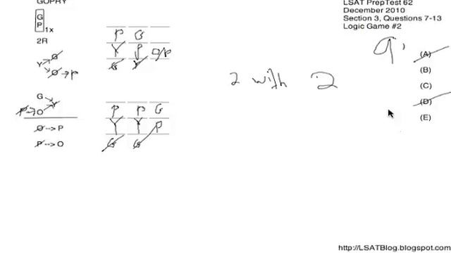 LSAT Blog - PrepTest 62 Logic Game 2 - Stained Glass Windows (December 2010) смотреть онлайн