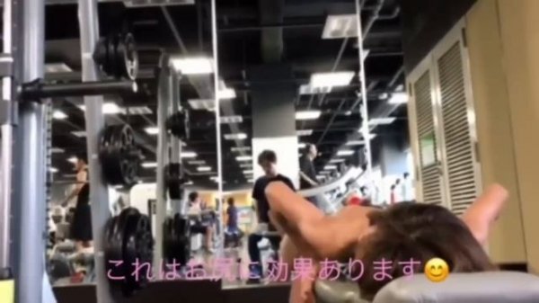 ♥YUMI♥のトレーニング風景③