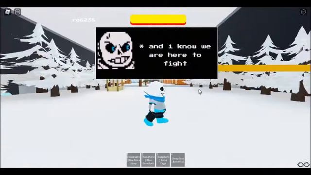 Undertale: Final Dust Swap Sans Showcase
