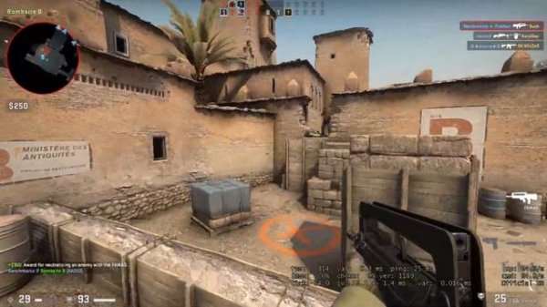 GeForce GTX 1050 ti -- Intel Core i5-10400F -- CSGO FPS Test 720p