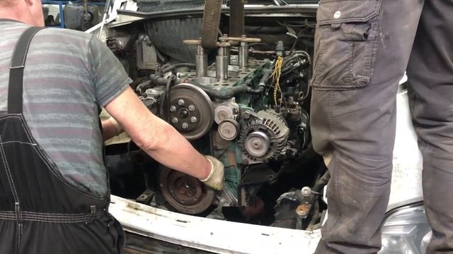 Установка двигателя ЯМЗ 534 в Газон Некст смотреть онлайн