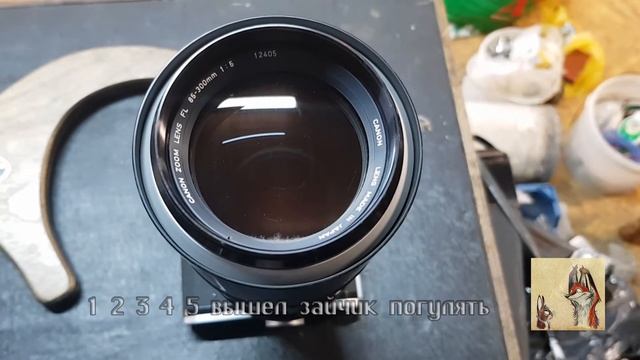 Фоторужье Леонард Ли Рю III RF camera Canon 7S Canon 85 300mm Lens Приклад смотреть онлайн